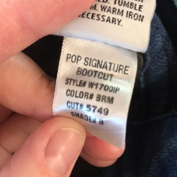 3/$20 Hudson Pop Signature Bootcut Jean - Picture 6 of 8